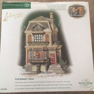 Dickens Village Fred Holiwell’s House